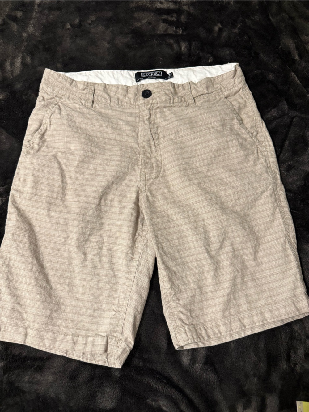 Ezekiel Light Khaki golf Shorts 100% cotton